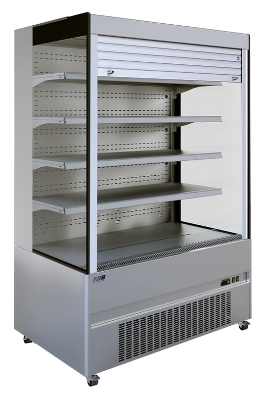 Wandkühlregal Shutter Pro 886 mit Rolladen Wandkühlregal Shutter Pro 886 mit Rolladen