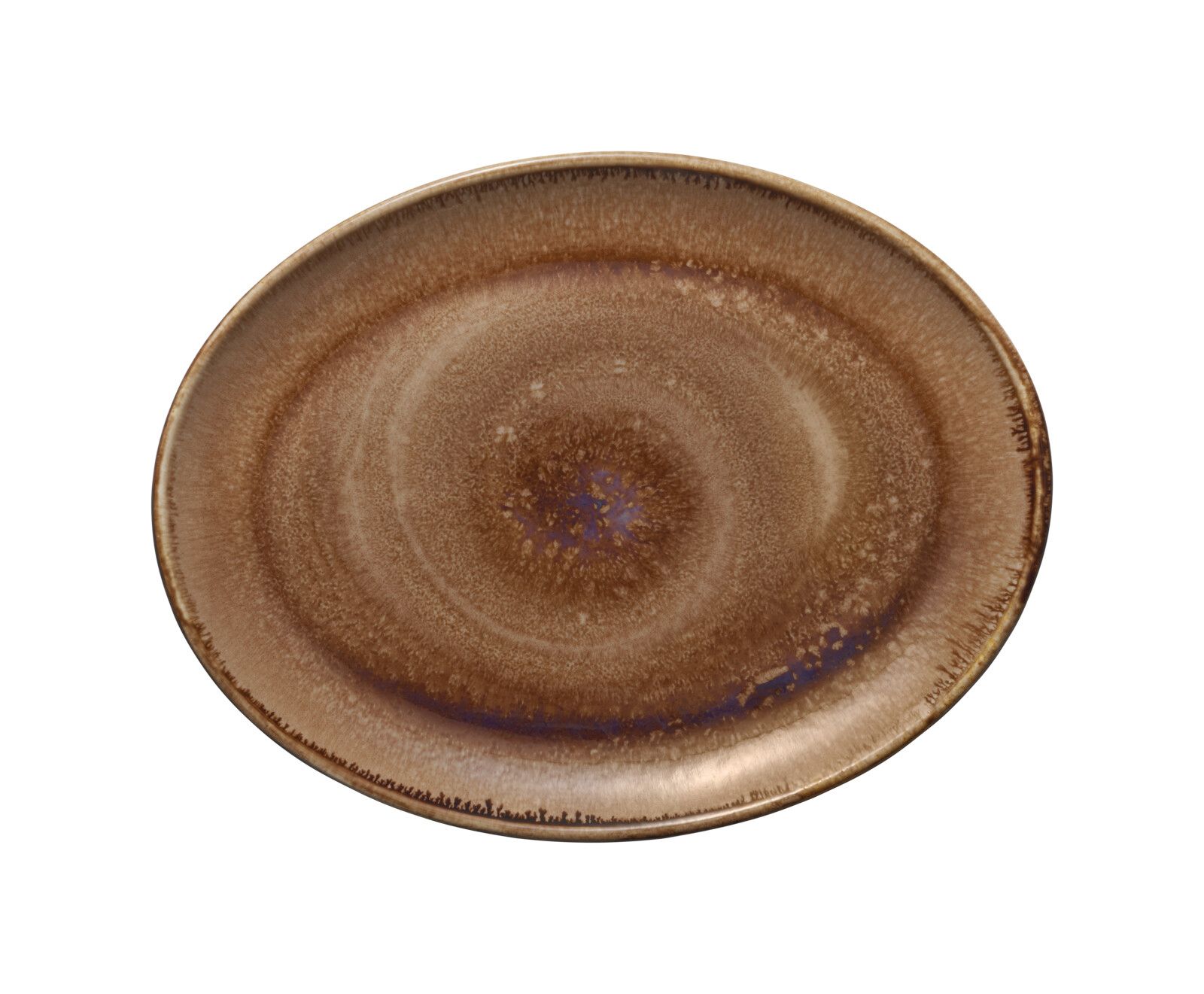Platte oval coup 31x24cm PERFECT MATCH oyster