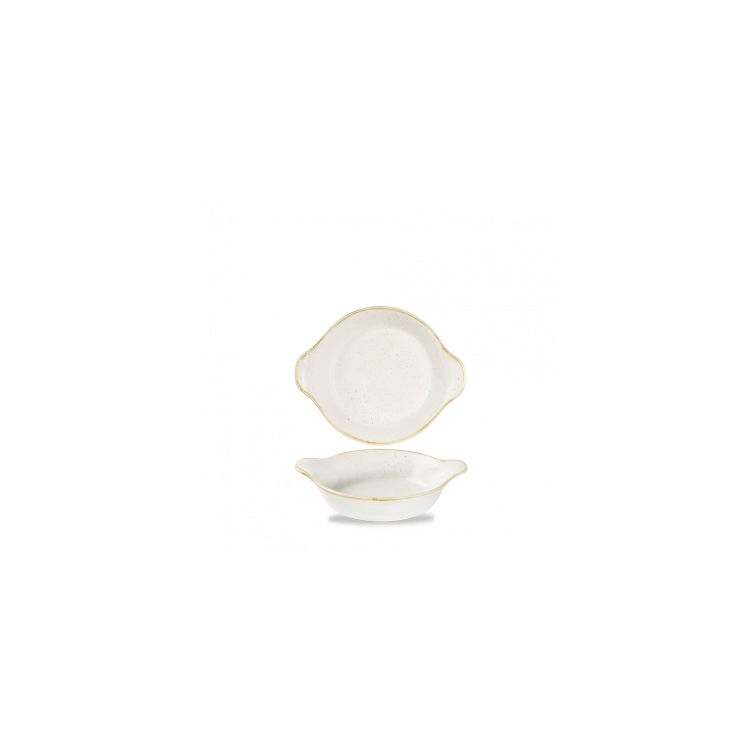 129061 Backform rund 17,5cm 59cl STONECAST barley white