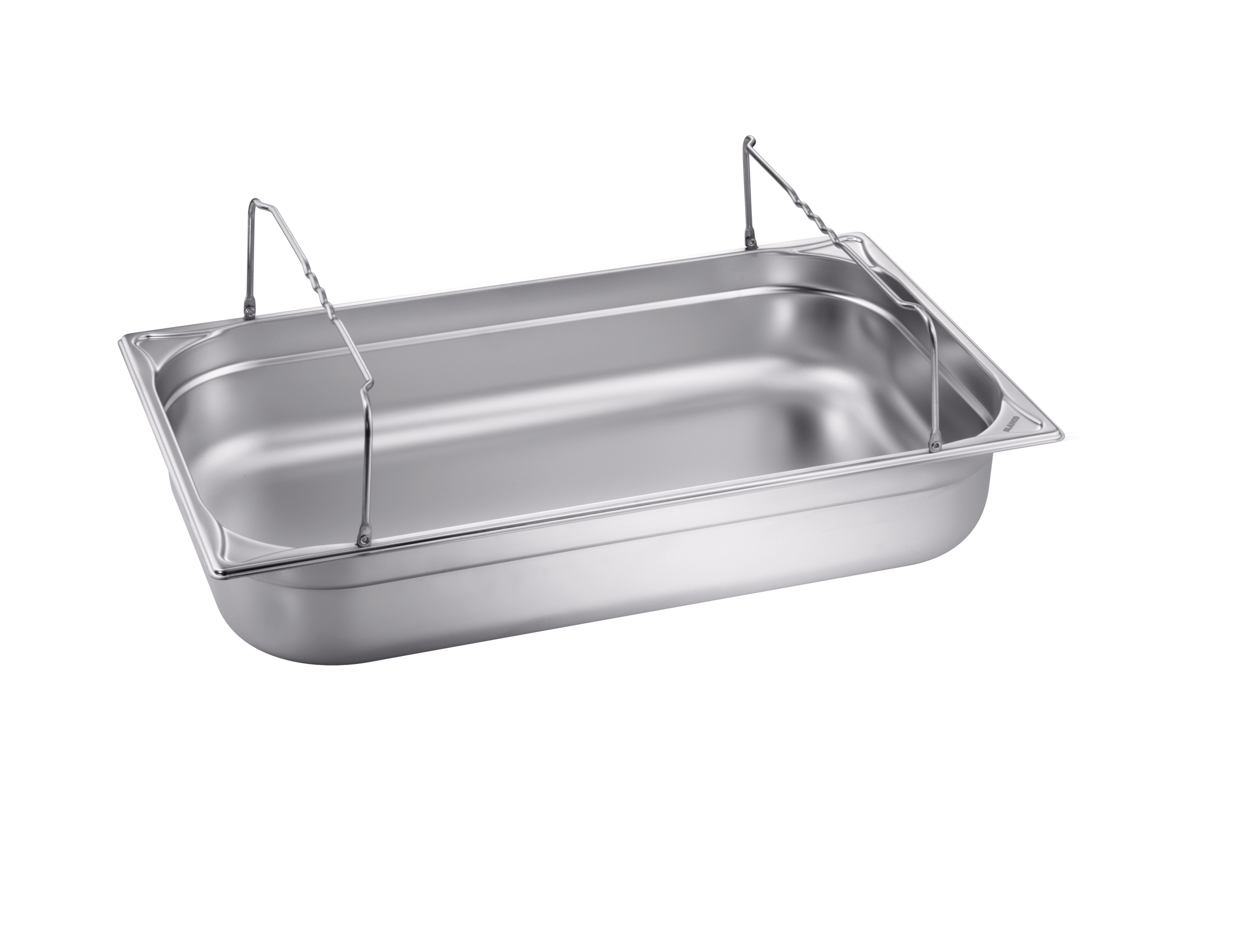 GN-Behälter 1/1-100 mit Bügelgriffen 18/10