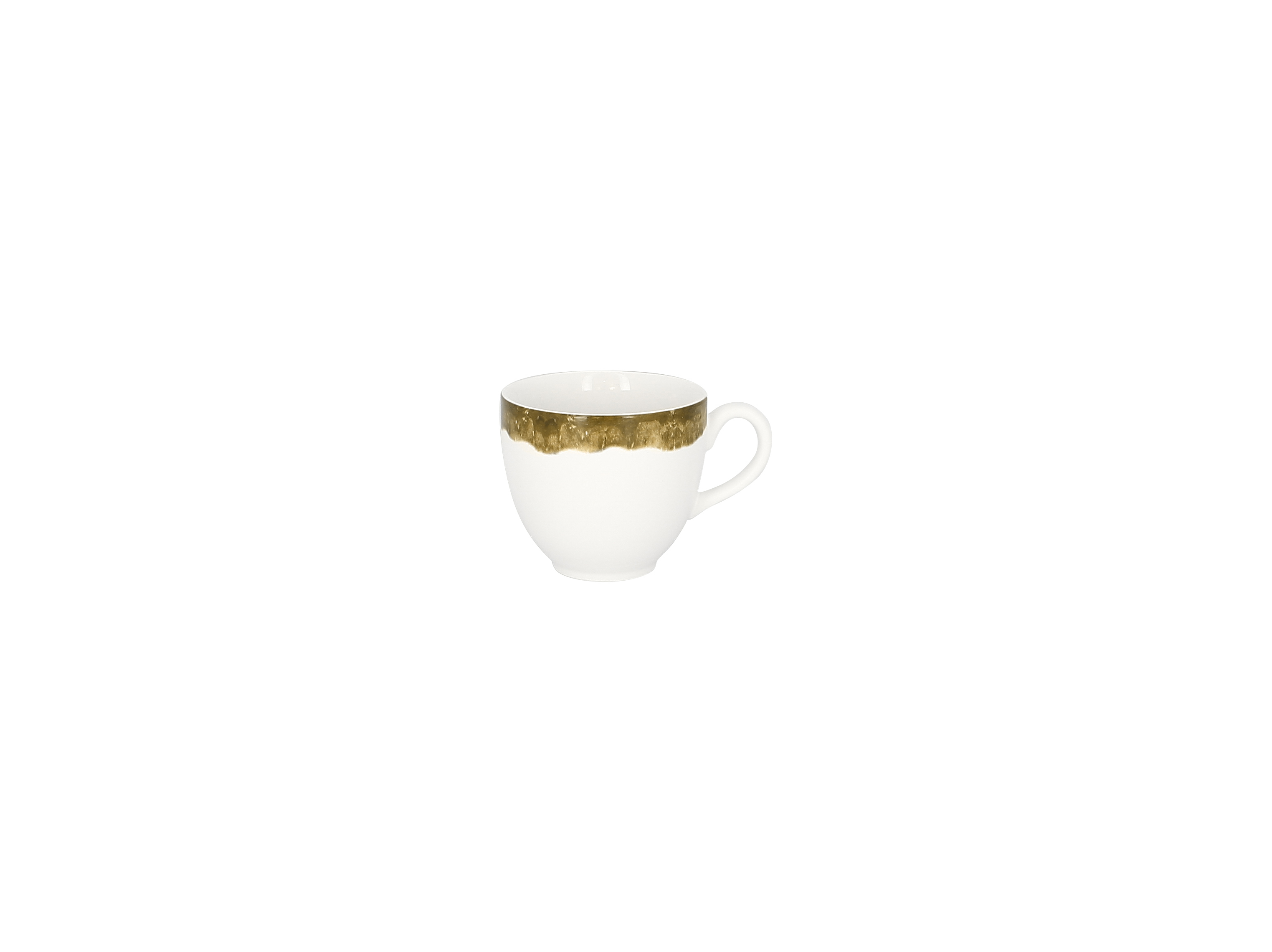 Kaffeetasse 8,5cm / 0,23l FUSION WOODART moss-green