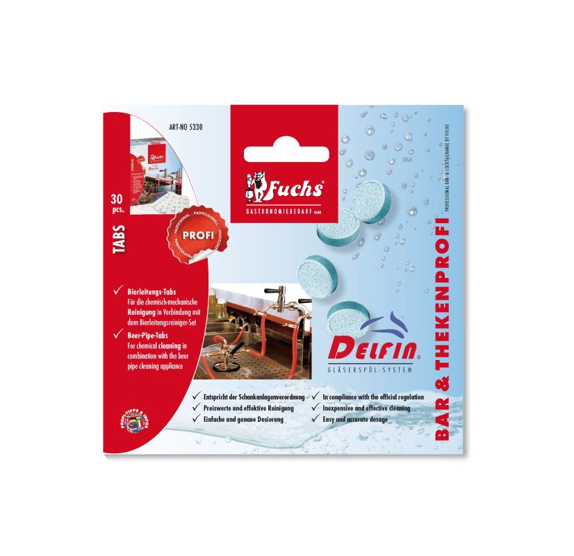 142255 DELFIN® Bierleitungsreiniger-Tabs TABS