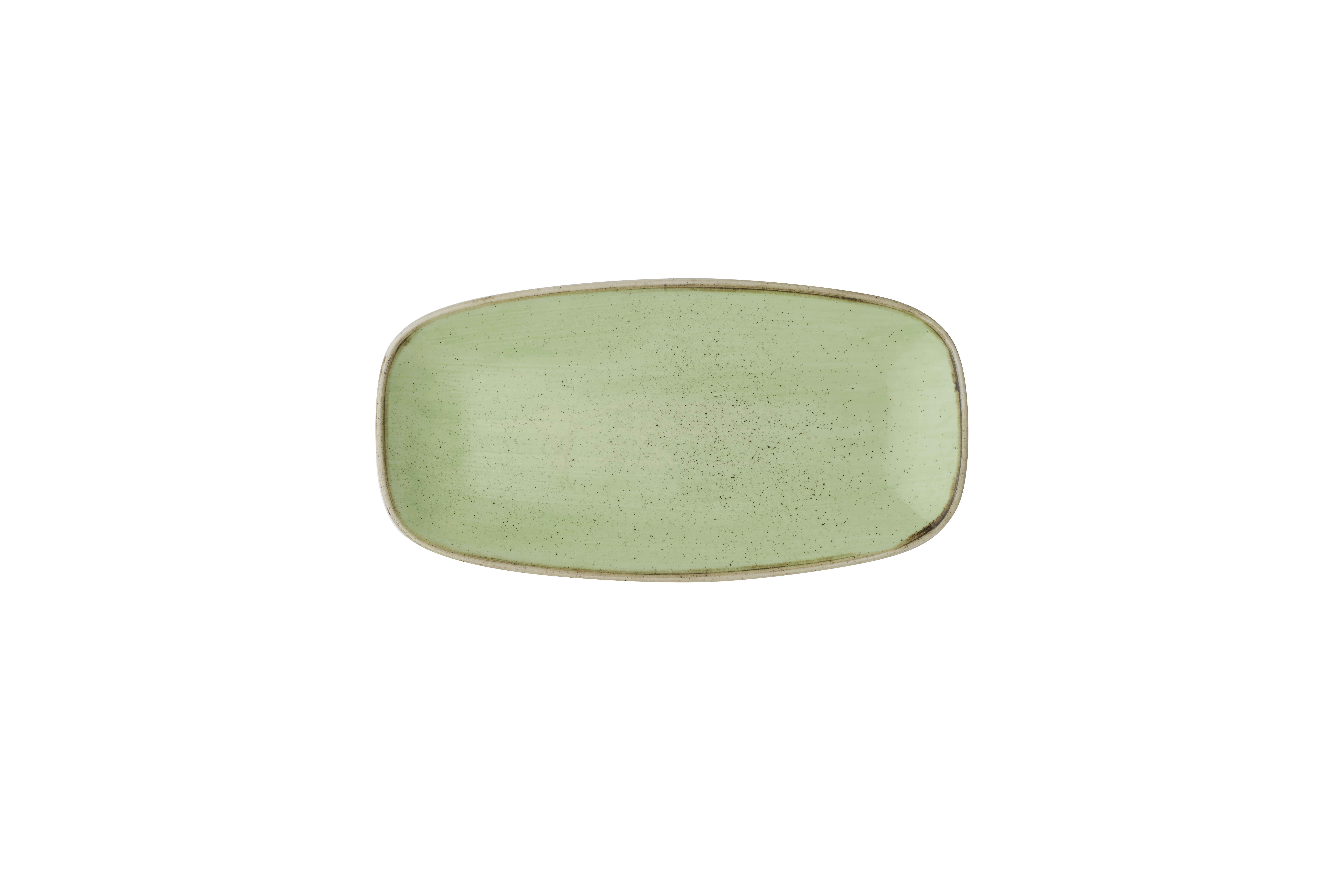 Platte eckig 29,8x15,3cm STONECAST sage green