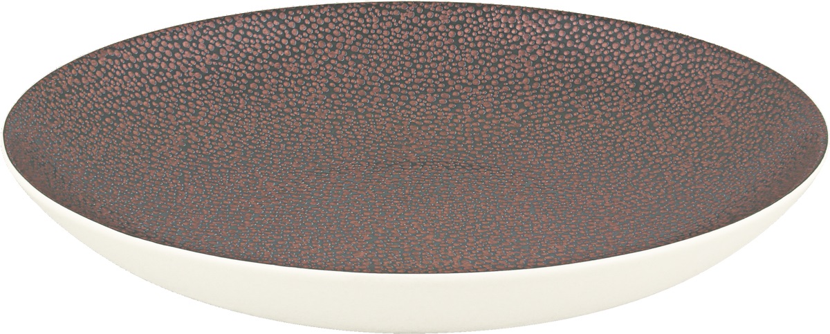 Teller tief rund coup 20cm PURITY PEARLS METALLIC copper Teller tief rund coup 20cm PURITY PEARLS METALLIC copper