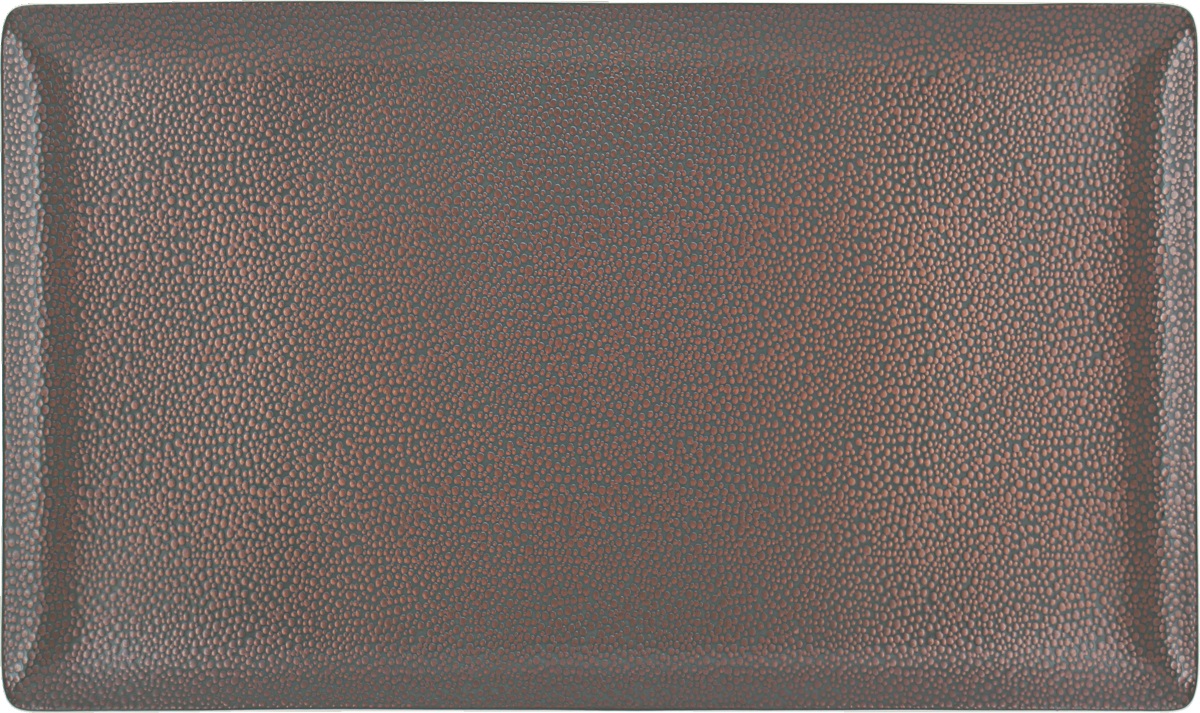 Platte rechteckig coup 34x20cm PURITY PEARLS METAL copper Platte rechteckig coup 34x20cm PURITY PEARLS METAL copper