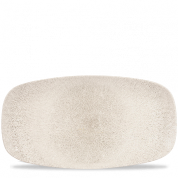 136334 Platte oval coup 35,5x18,9cm RAKU agate grey