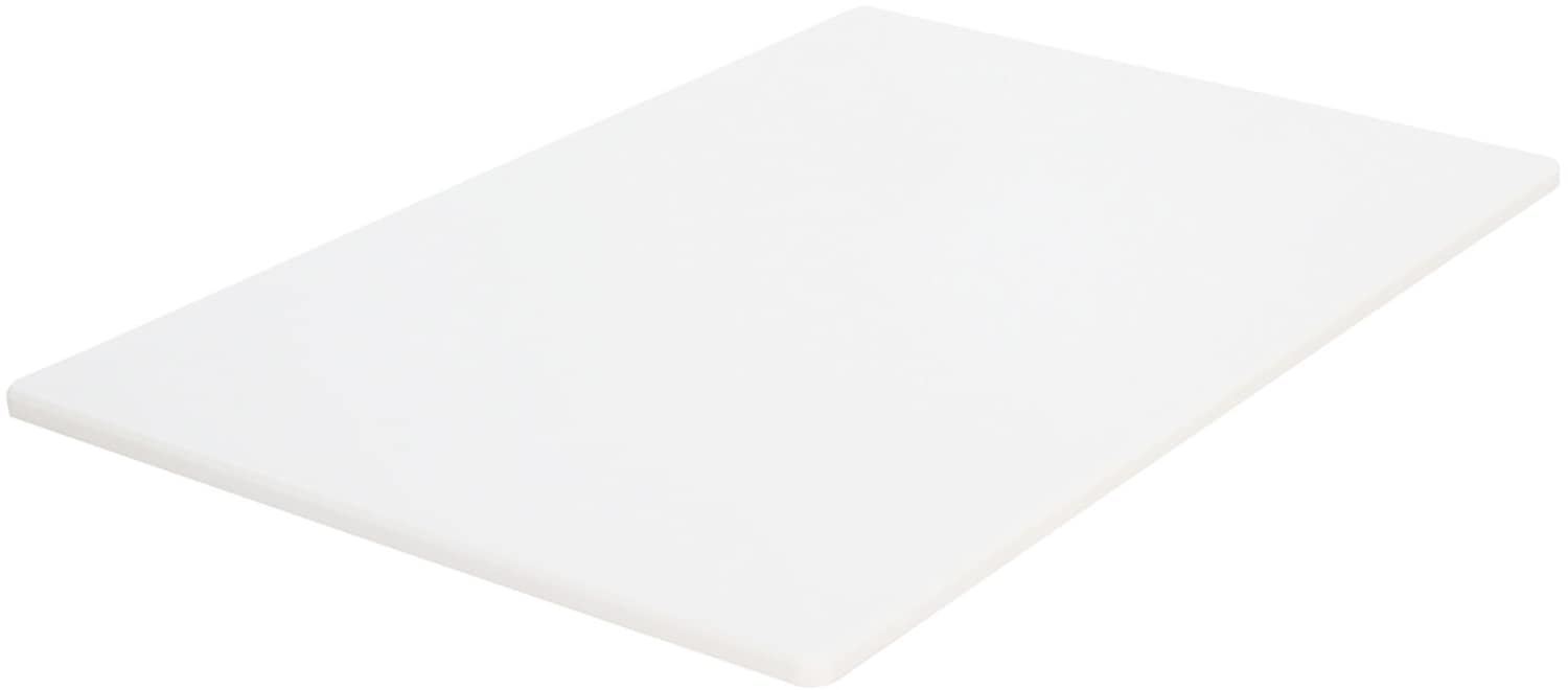 Schneidbrett 45x30cm weiß HD PE ohne Füße