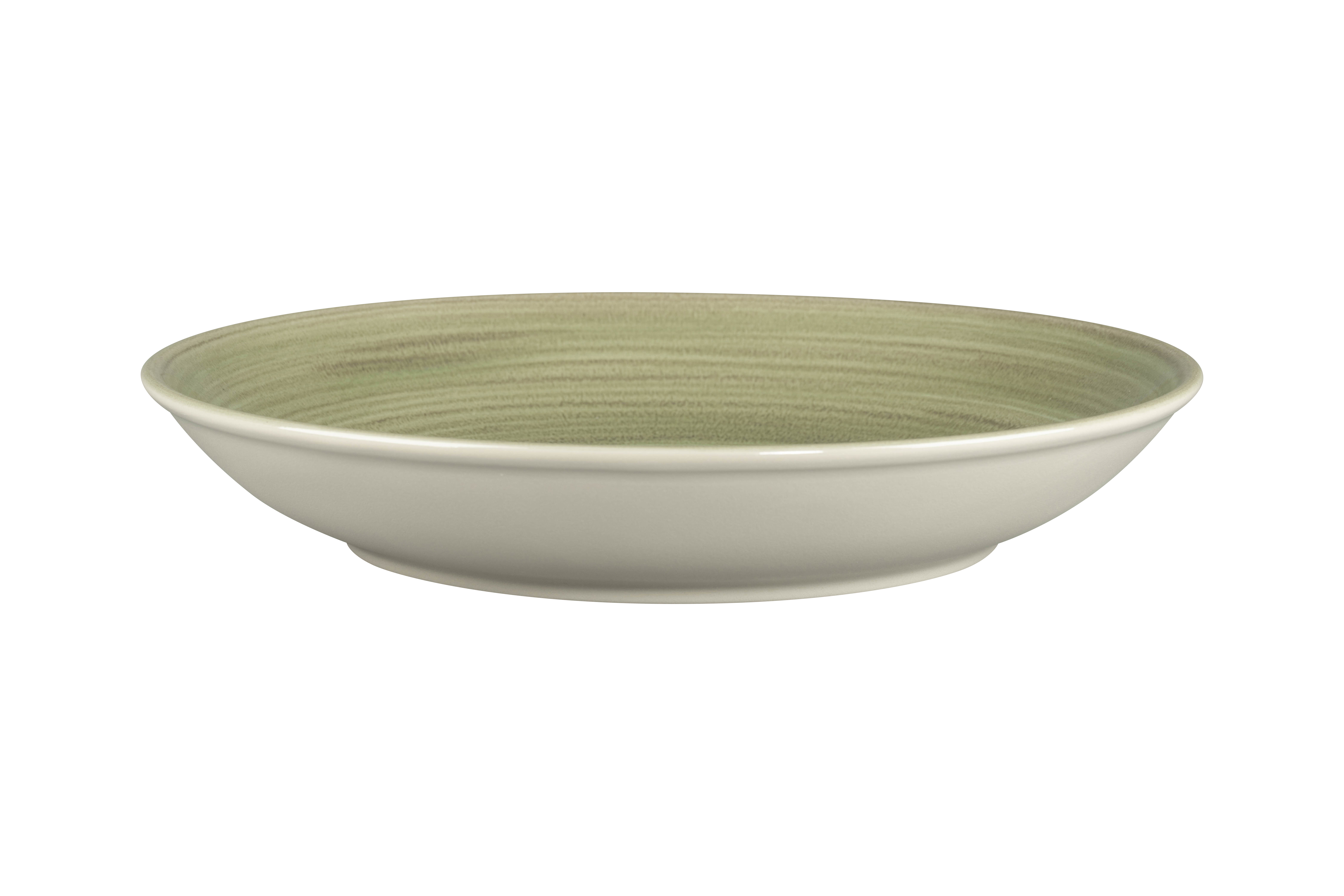 159422 Teller tief coup 30cm RAKSTONE SPOT emerald green