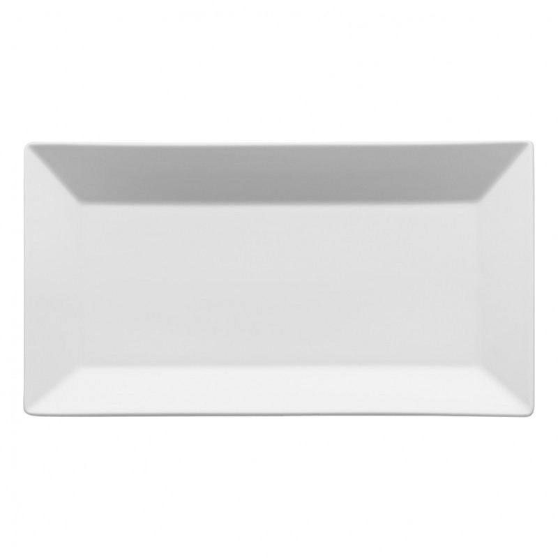 71512 Platte flach eckig 33x18cm MAXI