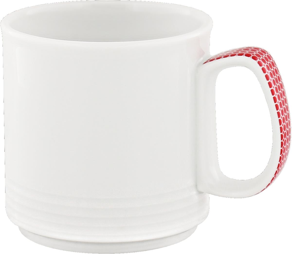 Spezialbecher stapelbar Relief 0.27l INVITA DIALOG PUNKTE kirschrot Spezialbecher stapelbar Relief 0.27l INVITA DIALOG PUNKTE kirschrot