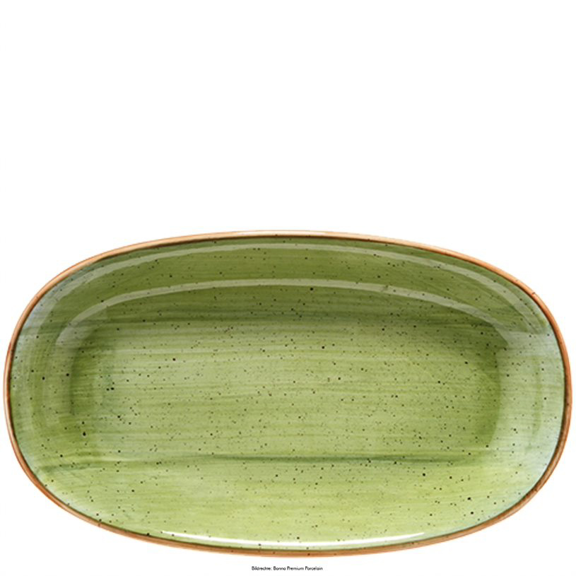 1443341RHxsc6ThimTj Platte oval 19 x 11cm AURA THERAPY GOURMET