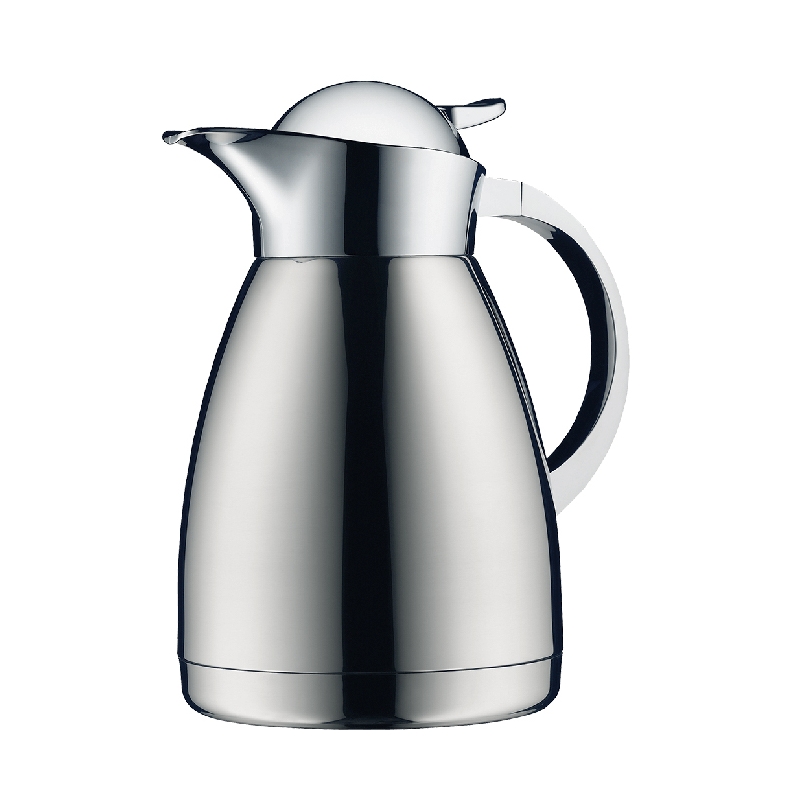 57472 Isolierkanne 1l ALBERGO Top Therm Edelstahl poliert