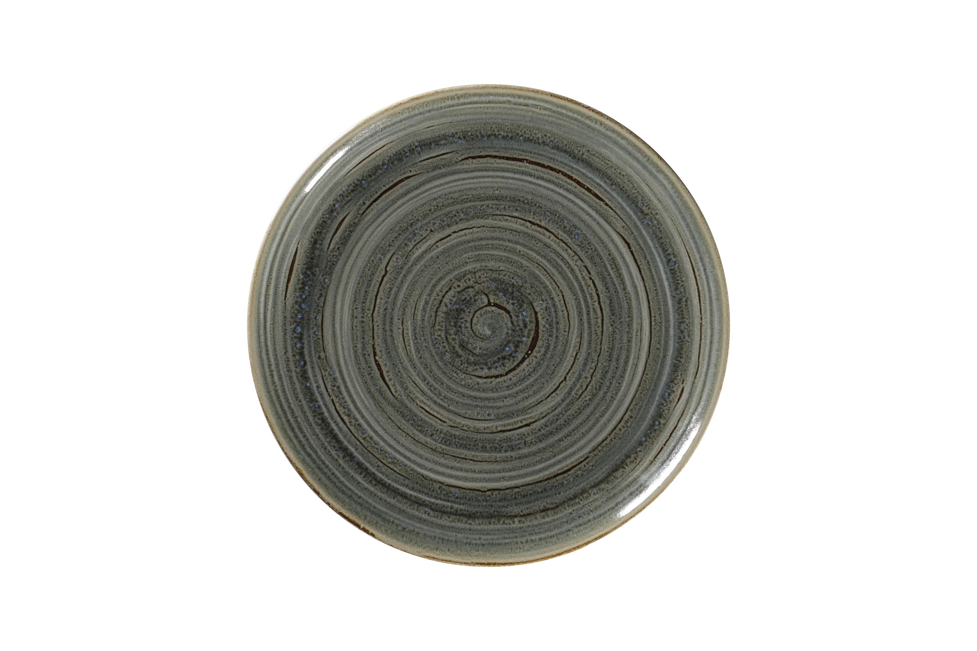 159529 Teller coup 27cm RAKSTONE SPOT peridot green