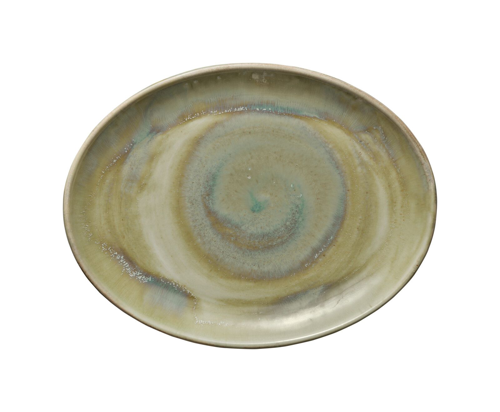 Platte oval coup 31x24cm PERFECT MATCH thyme