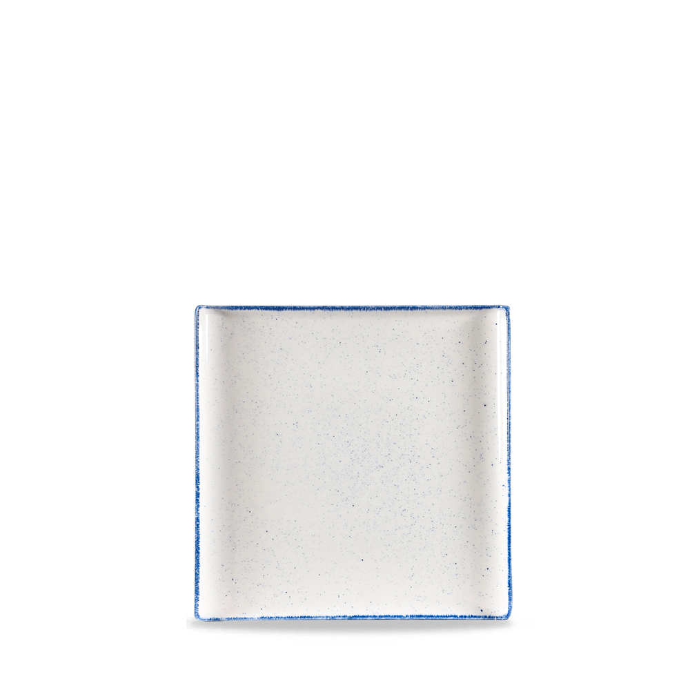 Buffet Tablett quadratisch 30,3cm STONECAST HINTS indigo