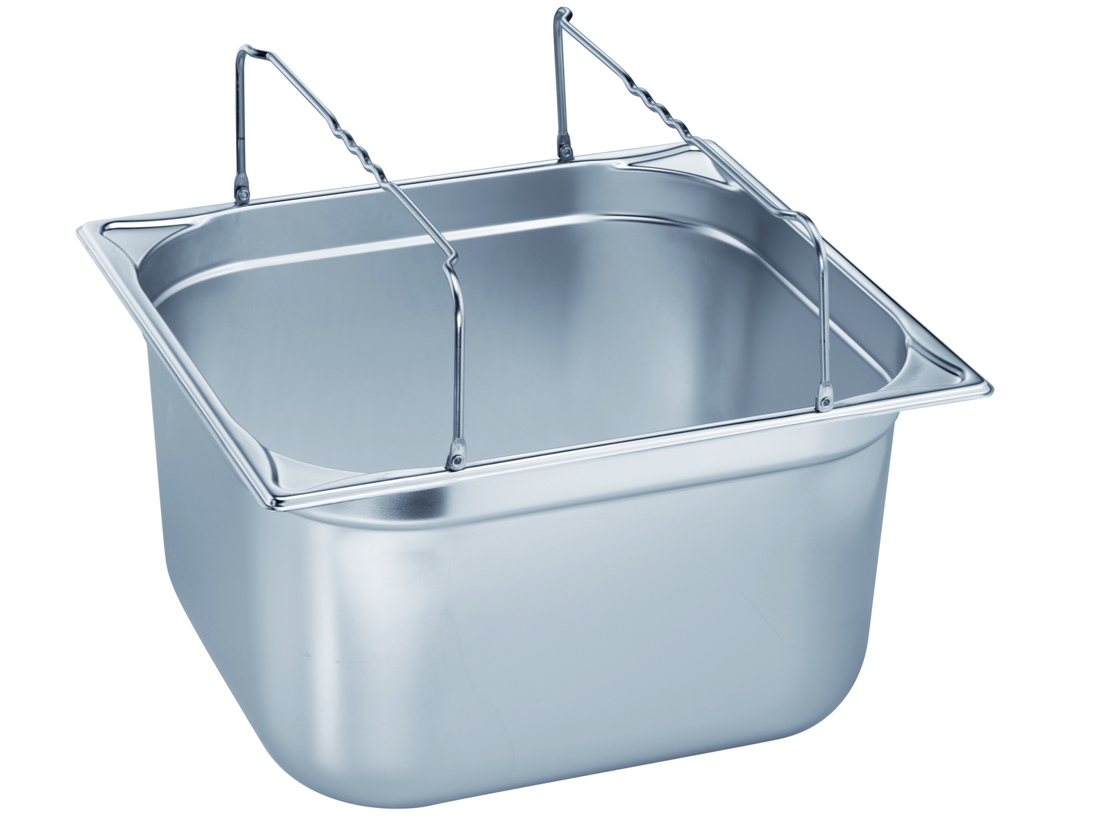 GN-Behälter 2/3-150 mit Bügelgriffen 18/10