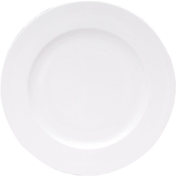 163546 Teller flach Fahne 26cm SNOW