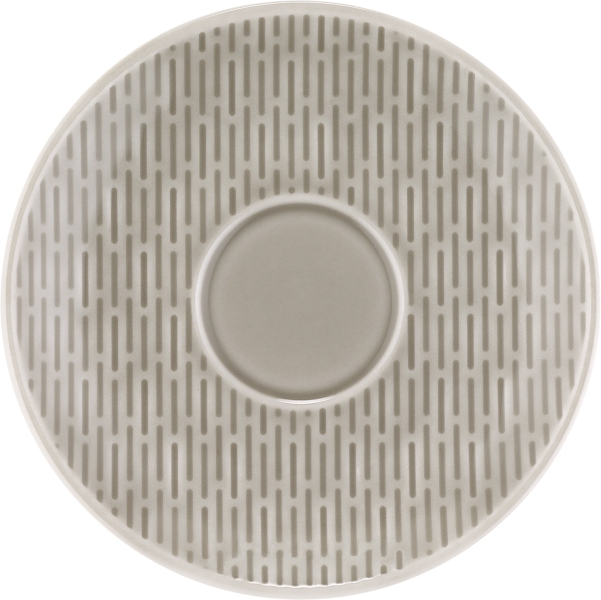 Espressountertasse coup relief 12cm SCOPE GLOW GRAY Espressountertasse coup relief 12cm SCOPE GLOW GRAY