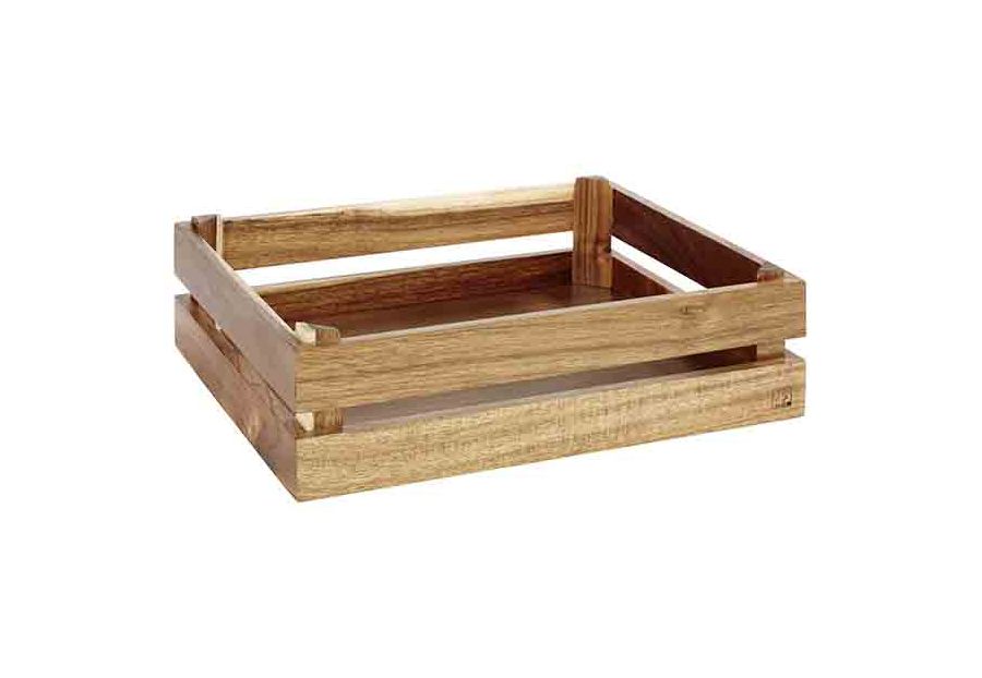 121144 Holzbox SUPERBOX 35x29cm H:10,5cm braun