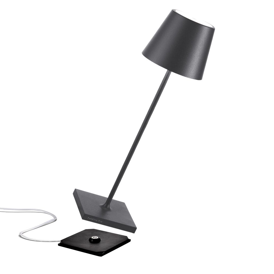 LED-Leuchte H38cm POLDINA PRO dark grey LED-Leuchte H38cm POLDINA PRO dark grey