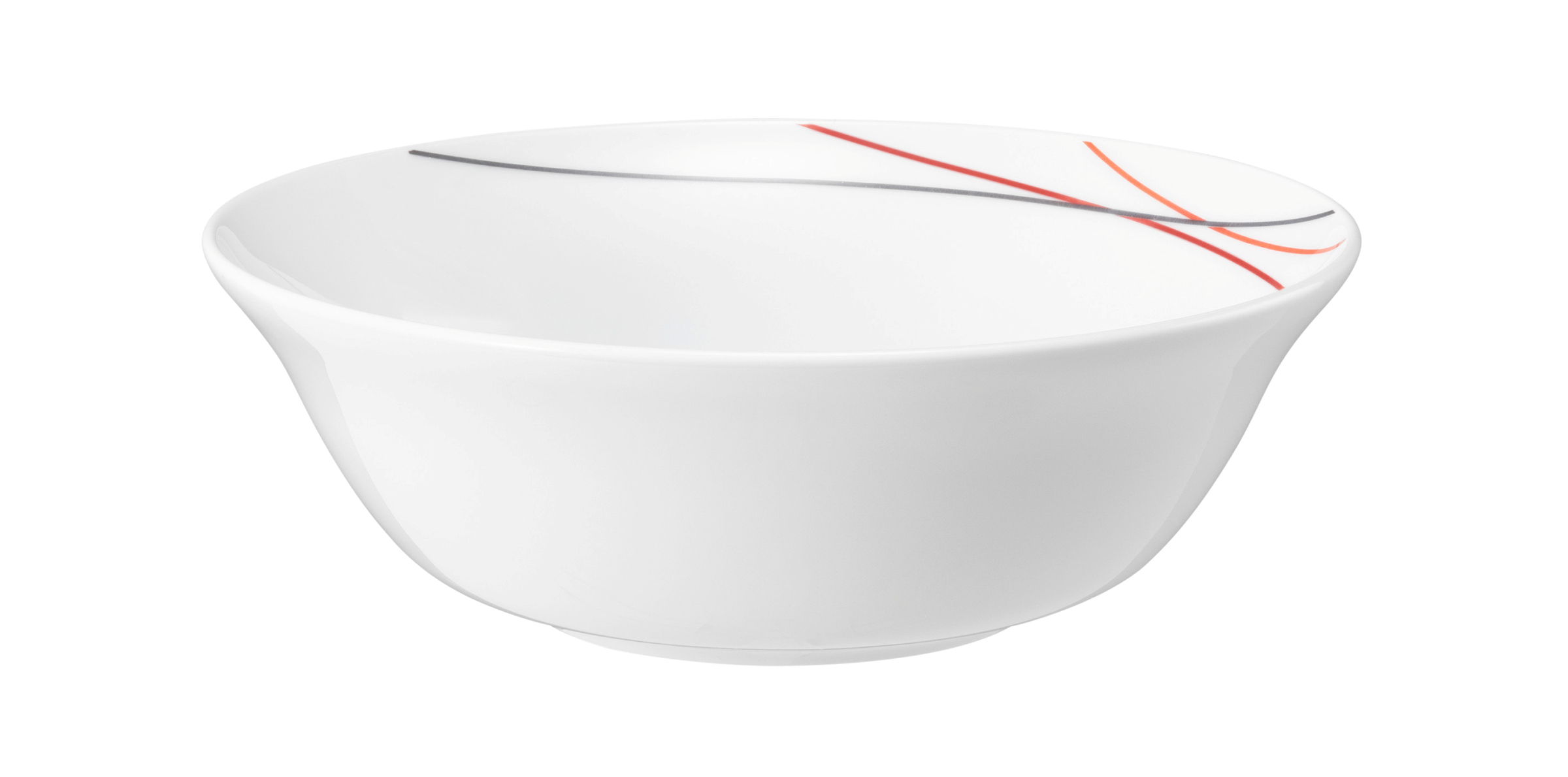 Schale rund rund 18cm COMMUNITY red line