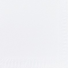50 Stück Klassik-Servietten 40x40cm weiß
