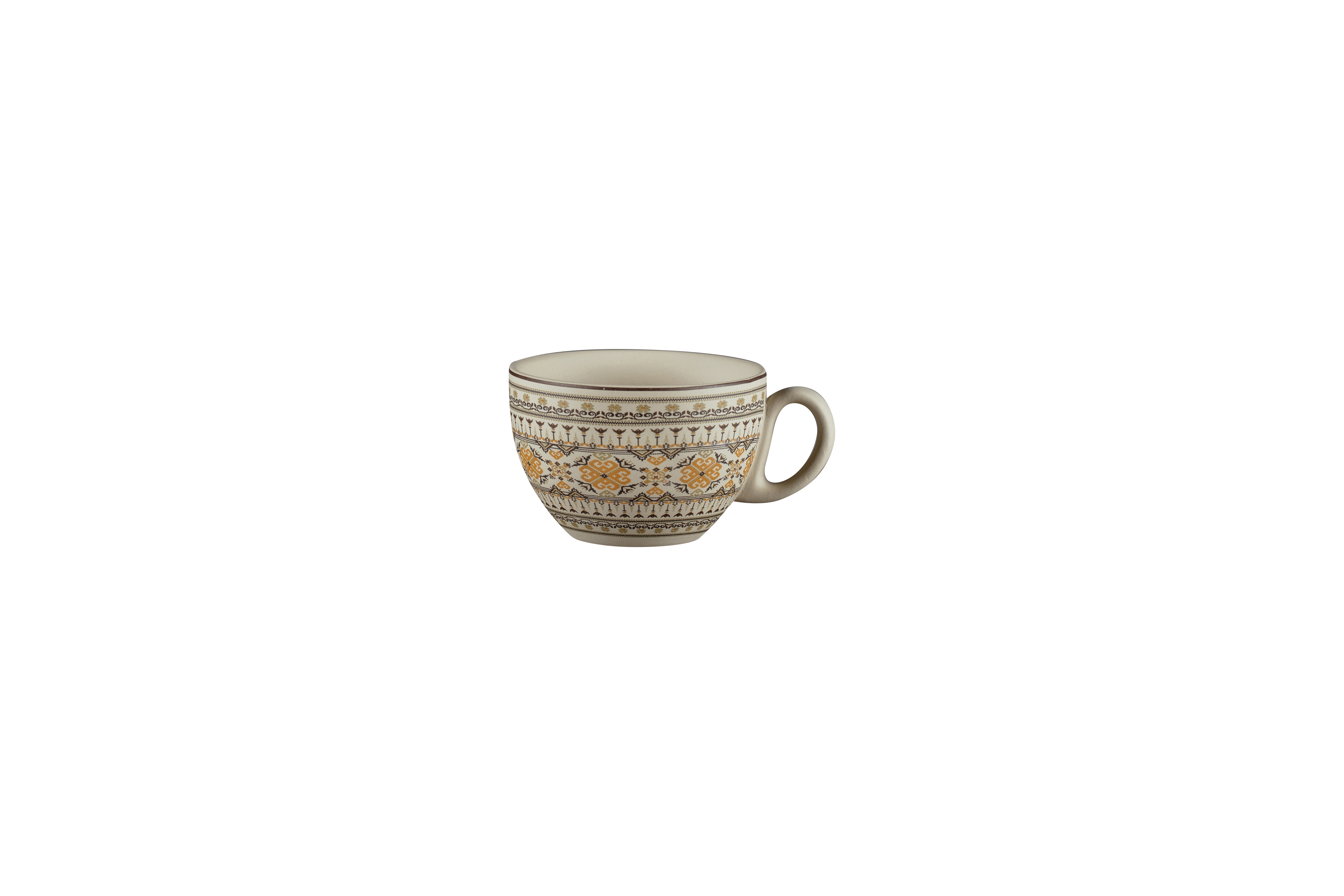Kaffeetasse Ø10,5cm H6,5cm 0,28L ARGILA GENOA decorated grey Kaffeetasse Ø10,5cm H6,5cm 0,28L ARGILA GENOA decorated grey
