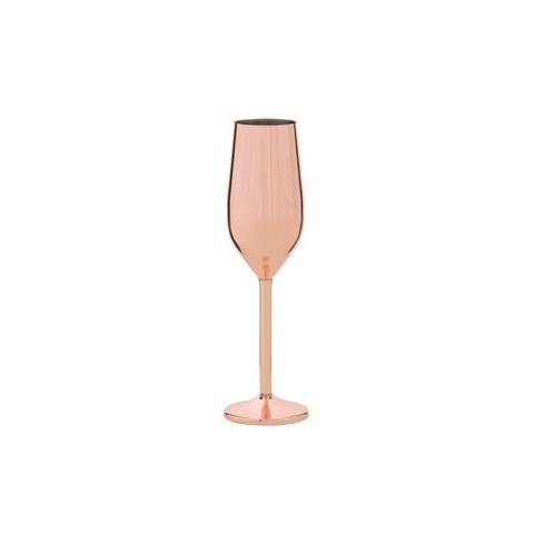2-tlg. Champagnerglas Set Edelstahl kupferfarben 2-tlg. Champagnerglas Set Edelstahl kupferfarben