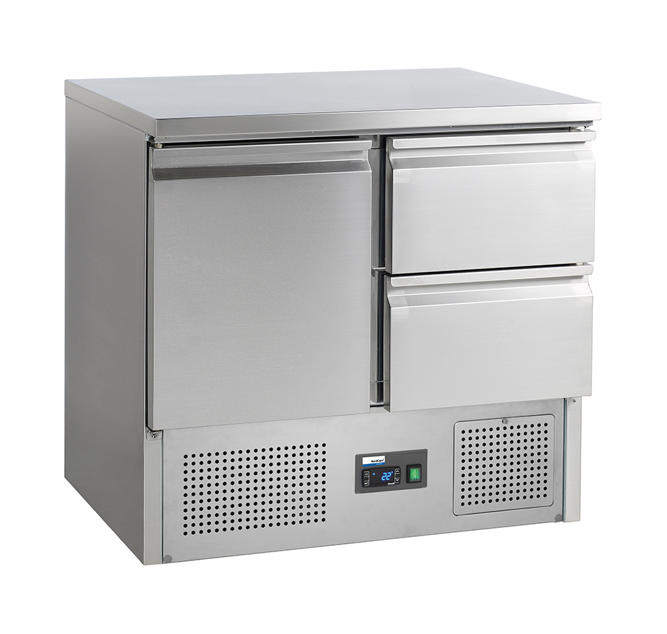10552zOXbzNkrvw8iz Umluft-Kühltisch GN 1/1 KT-9-1T-2Z