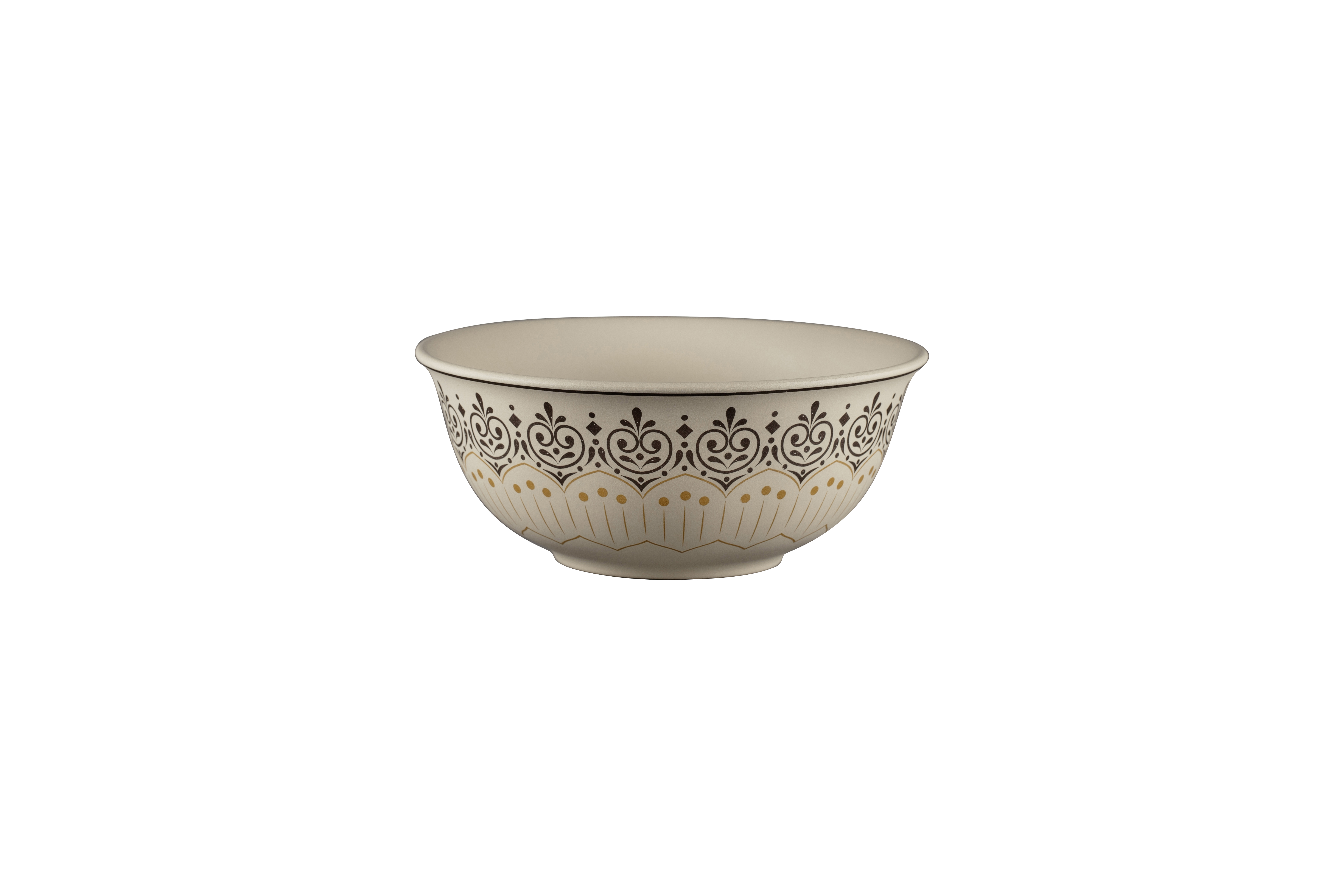 Schale Ø19,8cm H8,1cm 1,3L ARGILA CARTAGENA decorated grey Schale Ø19,8cm H8,1cm 1,3L ARGILA CARTAGENA decorated grey