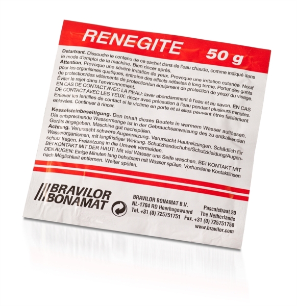 Renegite (Entkalker) Umkarton 4 Karton je 15 Beutel Inhalt: 50g pro Beutel