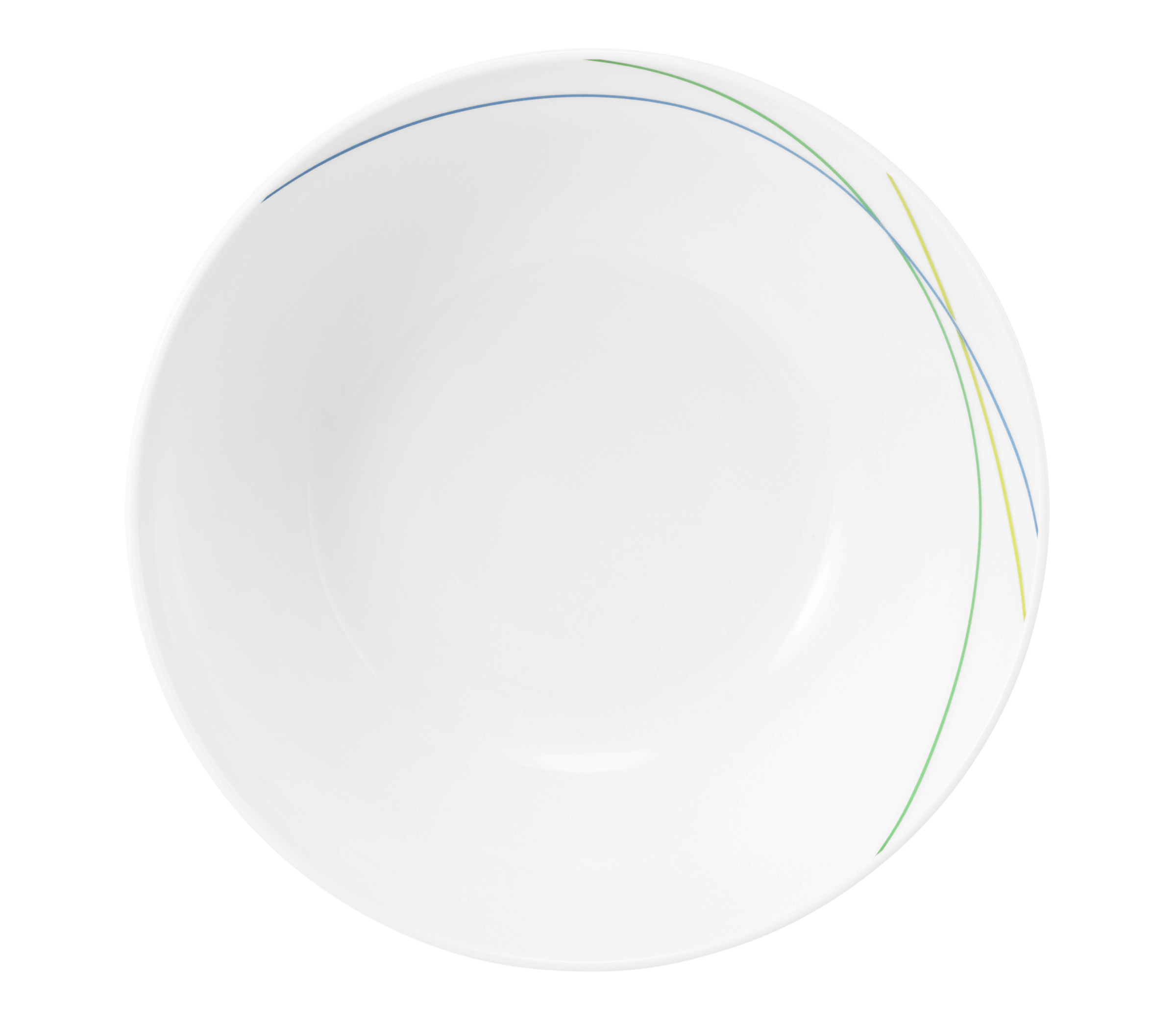 Schale rund rund 24cm COMMUNITY green line