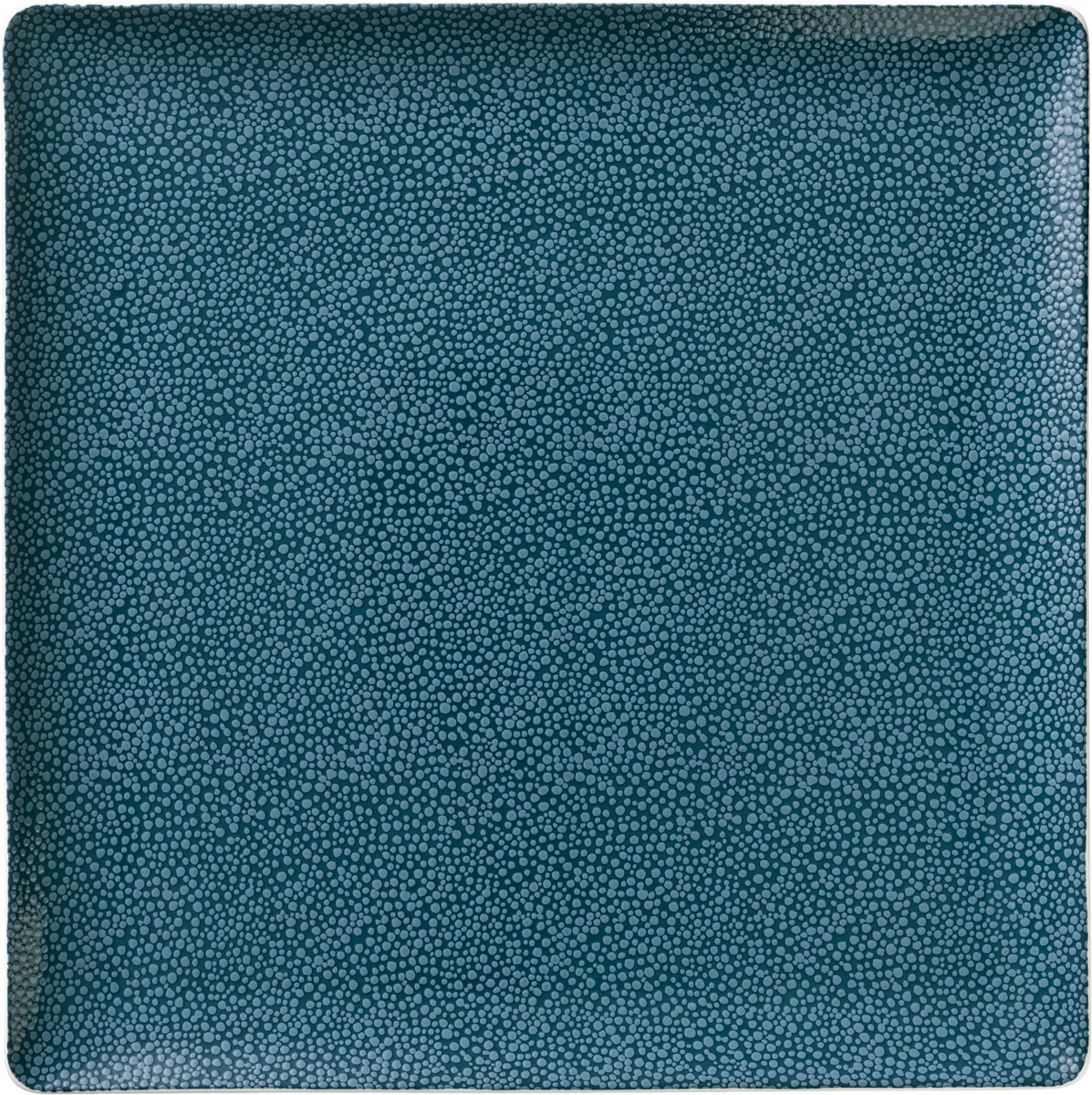 Teller flach quadratisch coup 20x20cm PURITY PEARL ocean