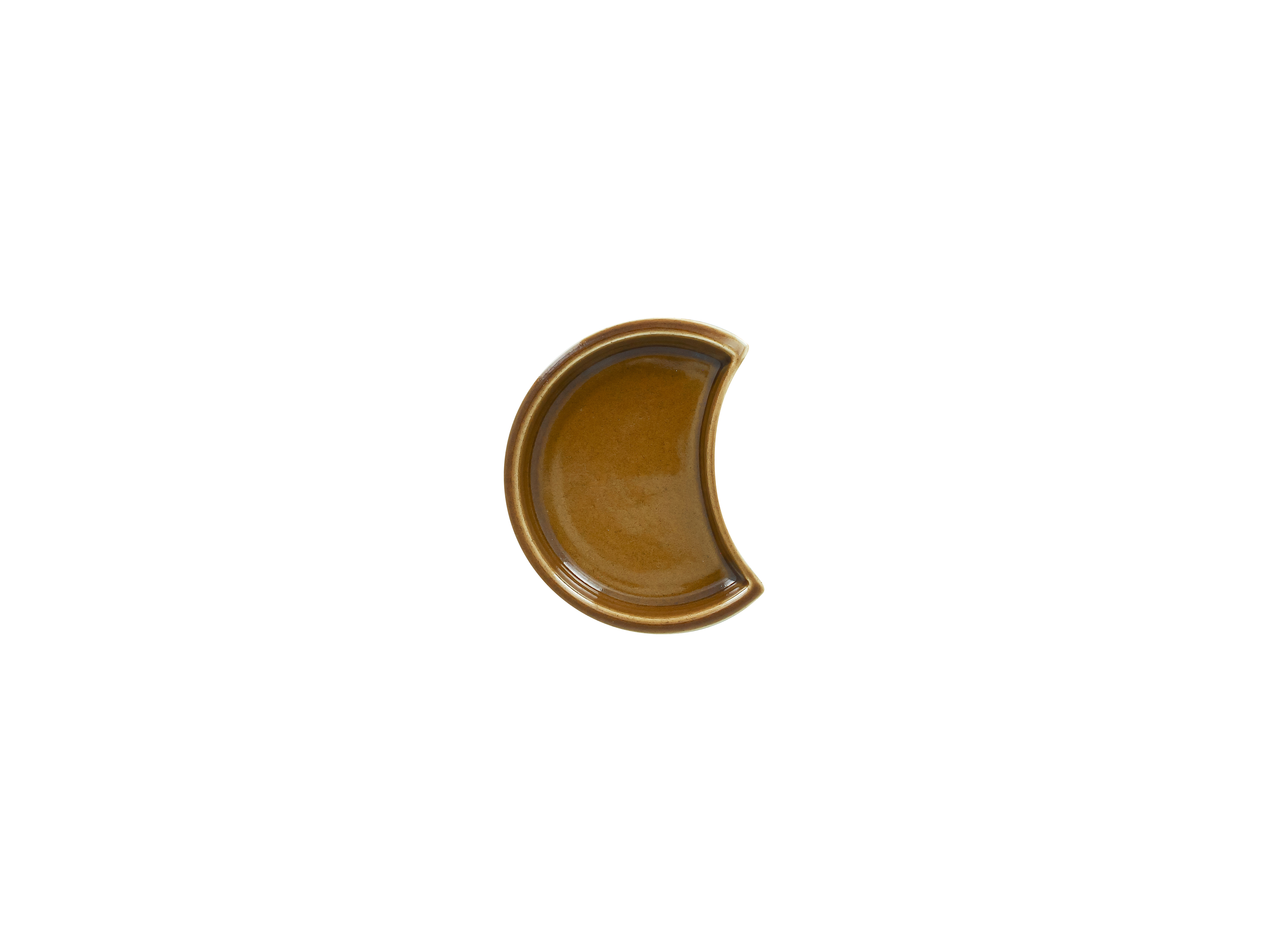 Deckel für Muschelteller flach 12,5x10,5cm SUGGESTIONS ASHORE caramel