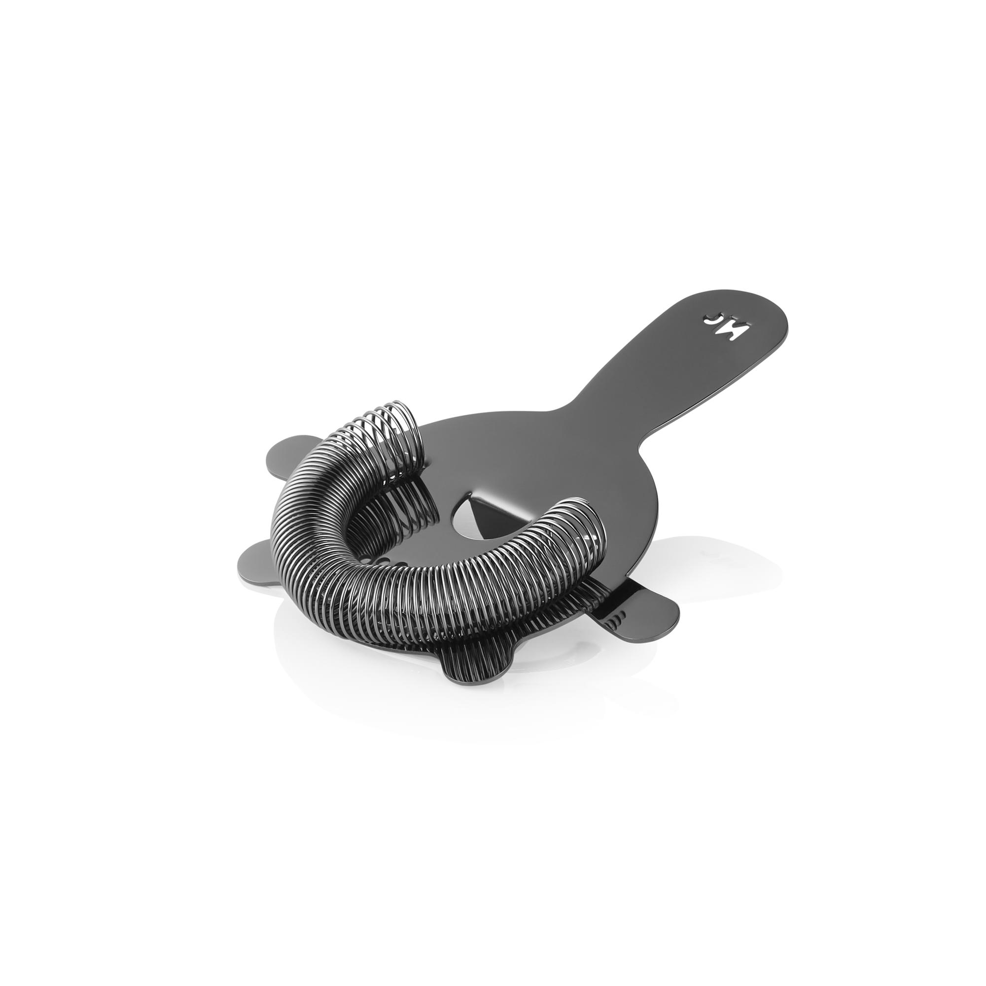 Barsieb mit Feder 4 Zinken Ø8cm NOCTURN 18/8 gun metal