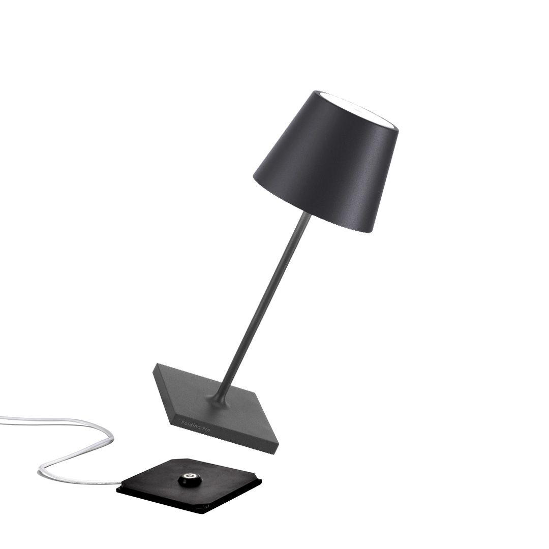 LED-Leuchte H30cm POLDINA MINI dark grey LED-Leuchte H30cm POLDINA MINI dark grey