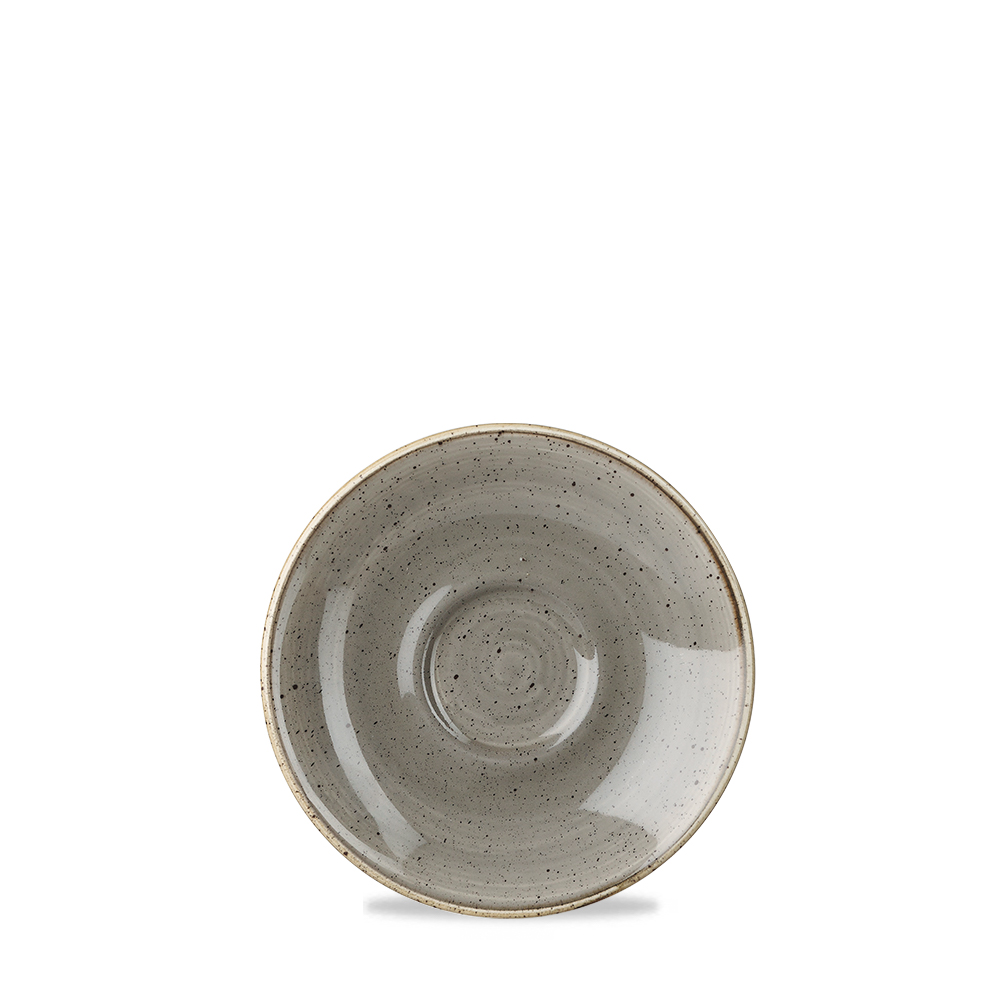 Espresso Untertasse 12cm STONECAST peppercorn grey