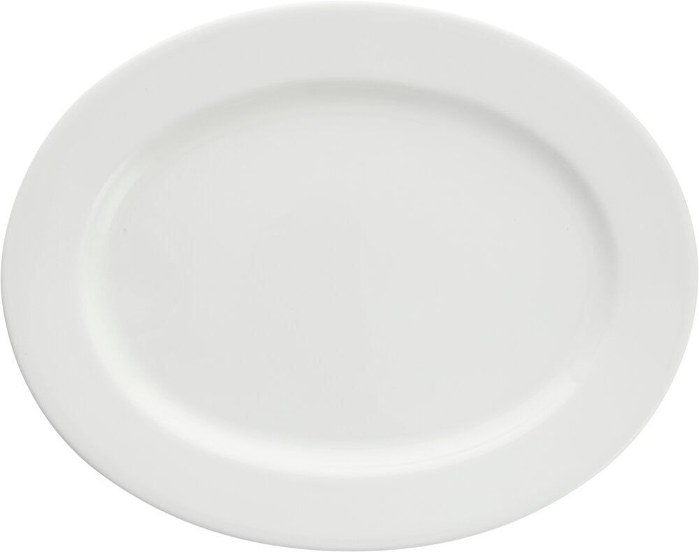 163260 Platte oval Fahne 31cm GRACIA