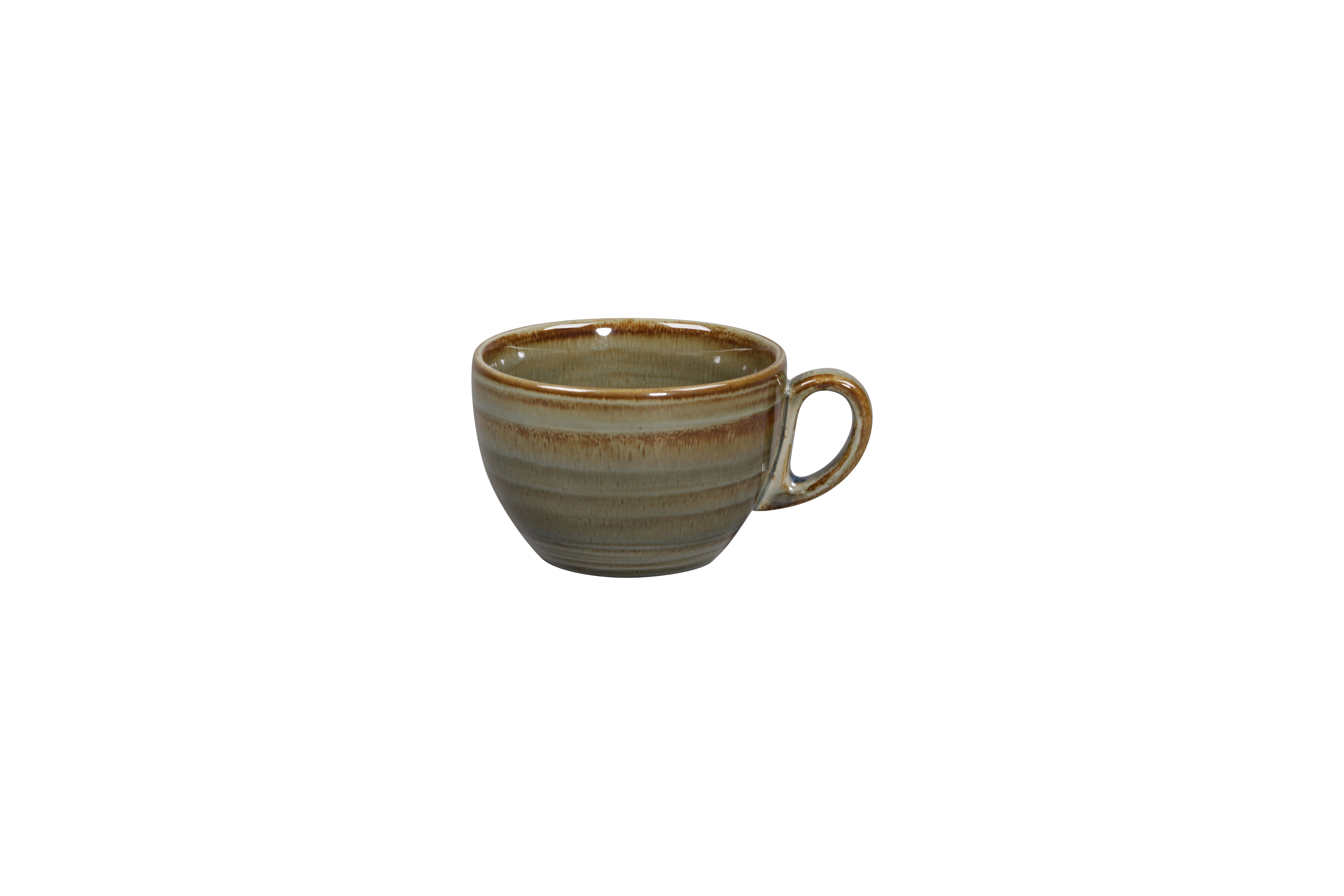 Kaffeetasse 9cm / 0,23l RAKSTONE SPOT peridot green