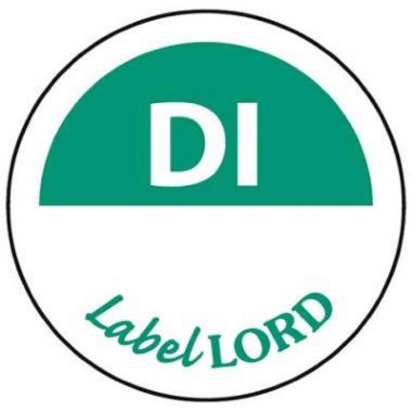 43667 500 Stück LabelLord Etiketten Dienstag