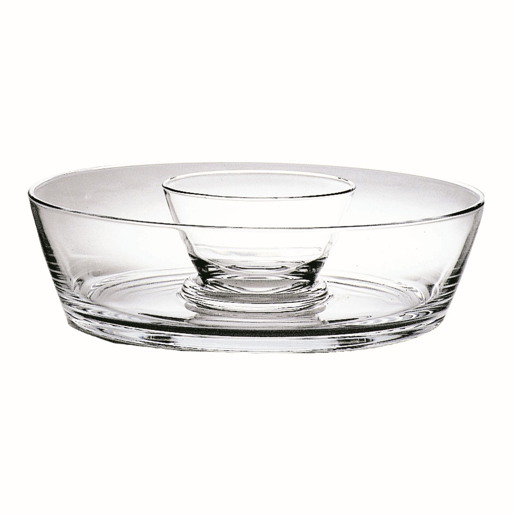 Glasschalen-Set 2-teilig Ø28cm UNO