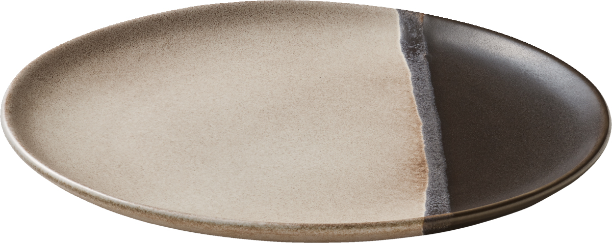 Teller flach rund coup 23cm SPOTON schwarz Teller flach rund coup 23cm SPOTON schwarz