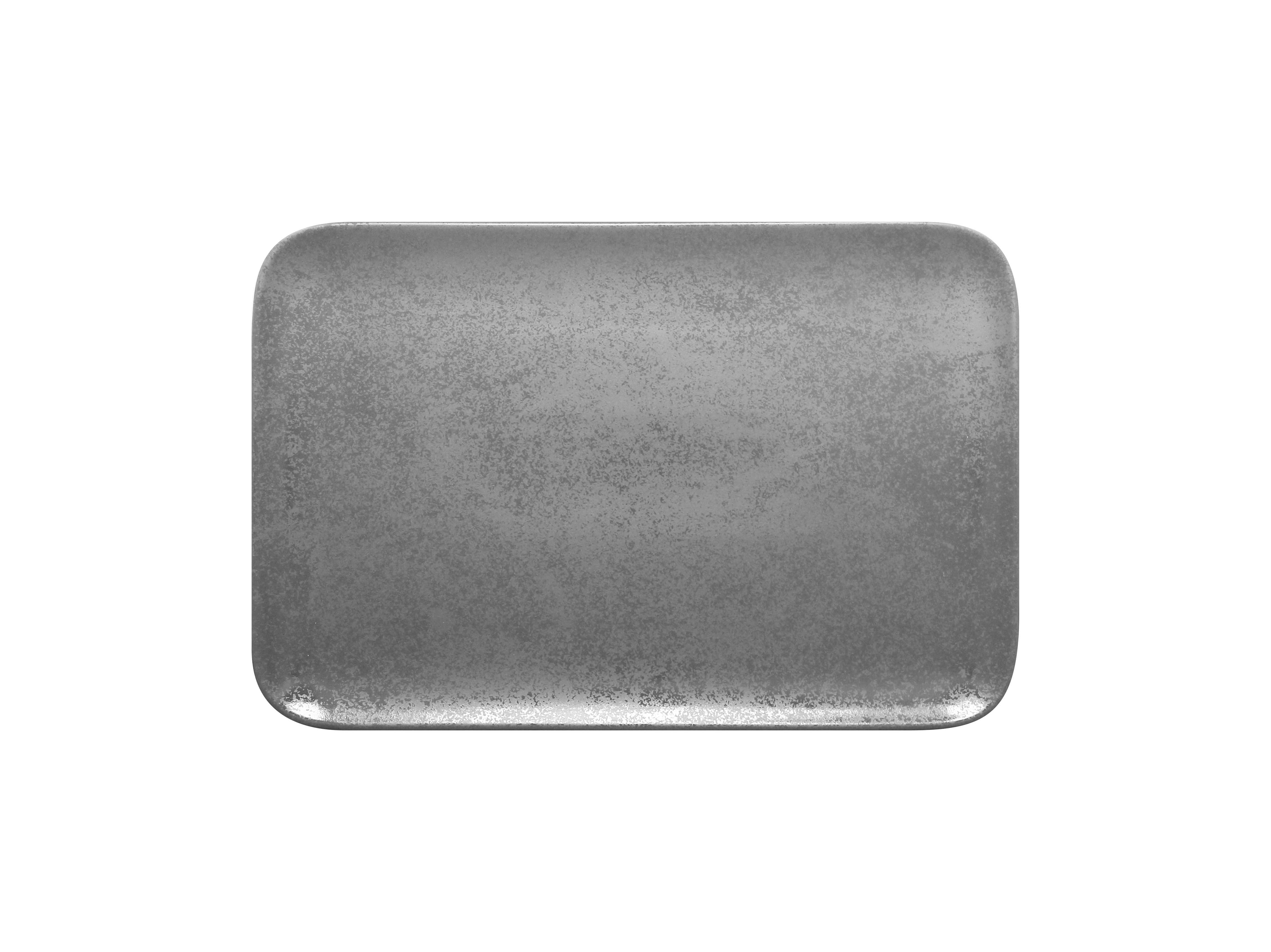 159699 Platte 33x22cm FUSION SHALE grau