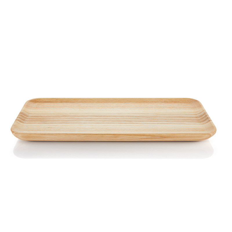 Tablett Holz esche rechteckig 27x13cm STYLE LIGHTS