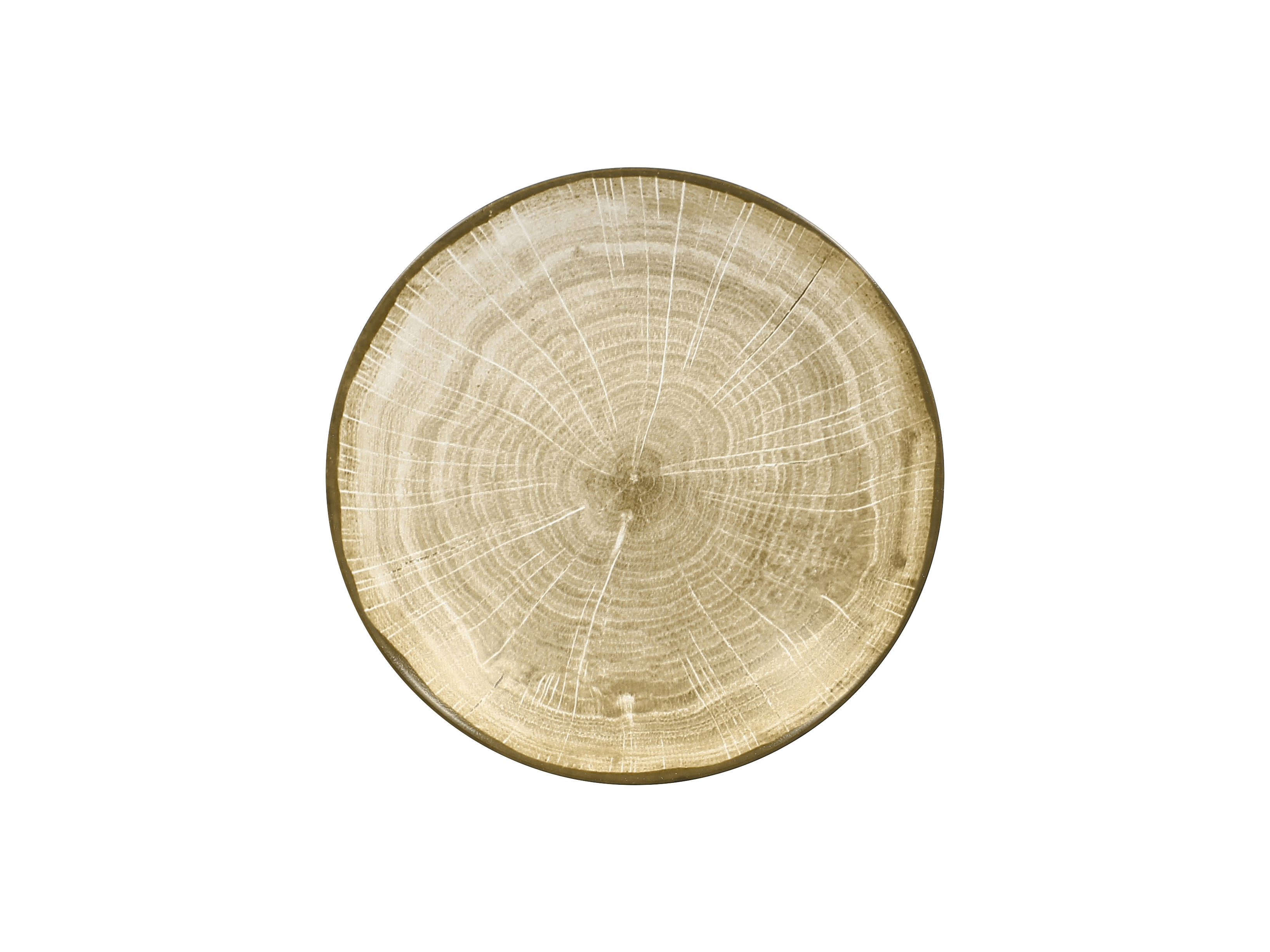 159754 Teller coup tief 23cm / 0,69l FUSION WOODART moss-green