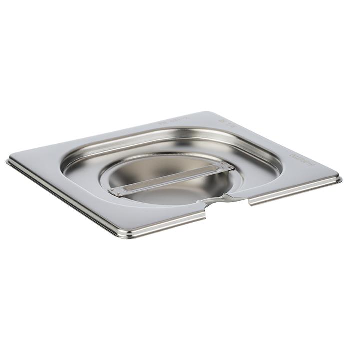 79876cULNOAlTBvUxU GN-Deckel BASIC 1/6 mit Aussparung Edelstahl