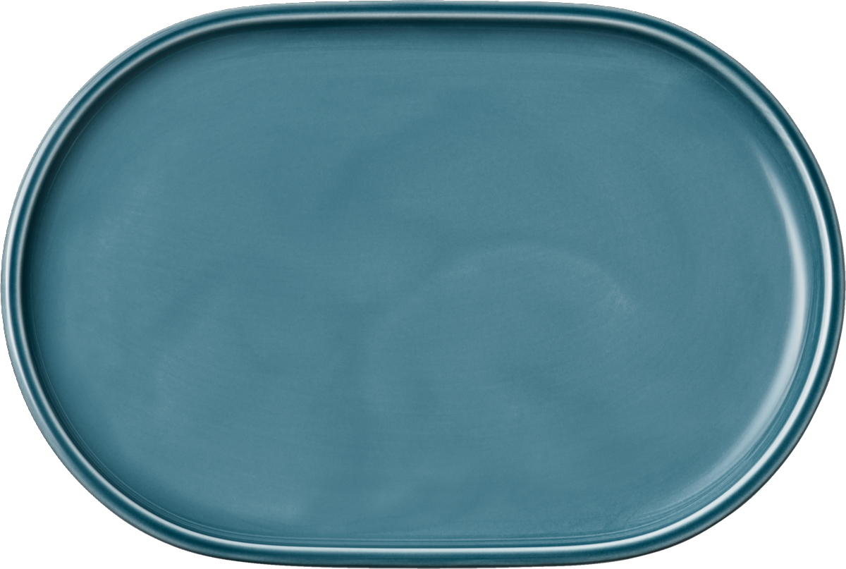 Platte oval coup 23x16cm COMPANION PETROL Platte oval coup 23x16cm COMPANION PETROL