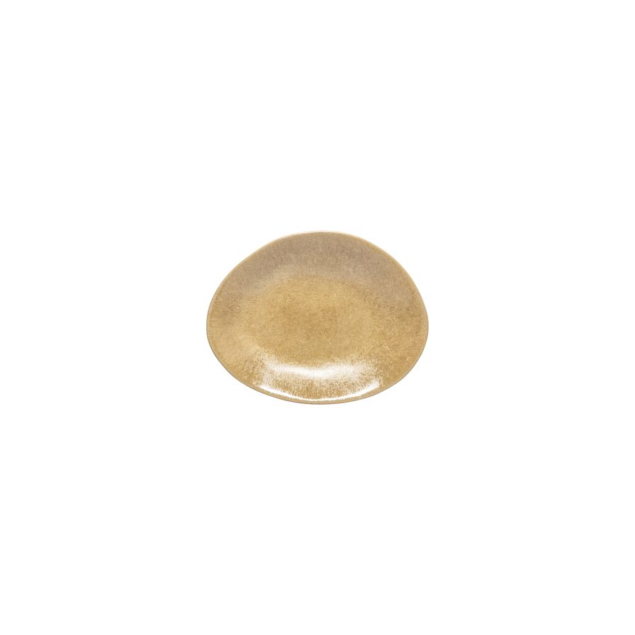 Platte oval 15cm LIVIA champagne