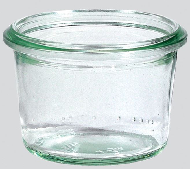 Einweckglas 80ml ohne Deckel Mini-Sturz