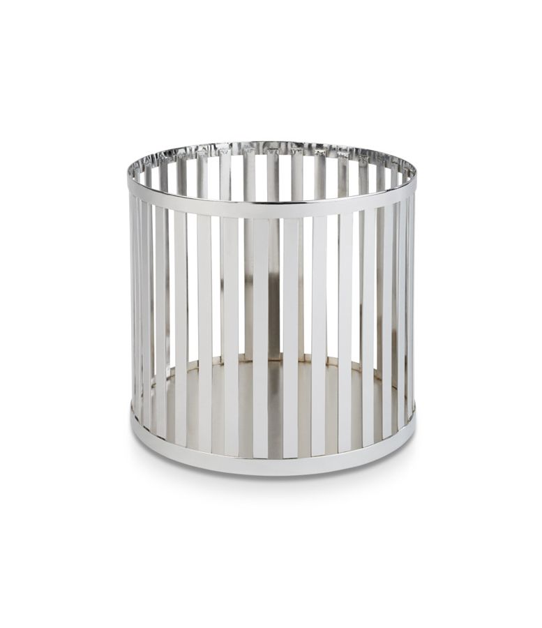 126488 Buffetständer BASKETS D:21cm H:20cm verchromt